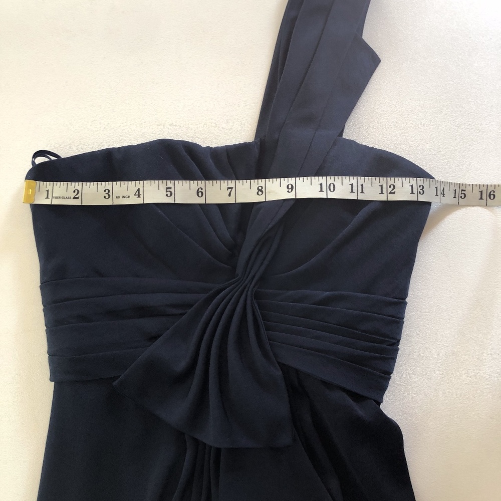 NWT BCBGMAXAZRIA Palais One Shoulder Dress - Picture 4 of 11